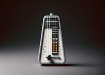 Use a Metronome app to develop strumming patterns